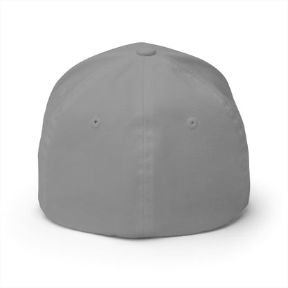 Crowned Skull Embroidered Cap | Structured Closed-Back Hat